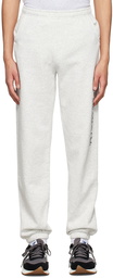 Sporty & Rich Grey Cotton Lounge Pants