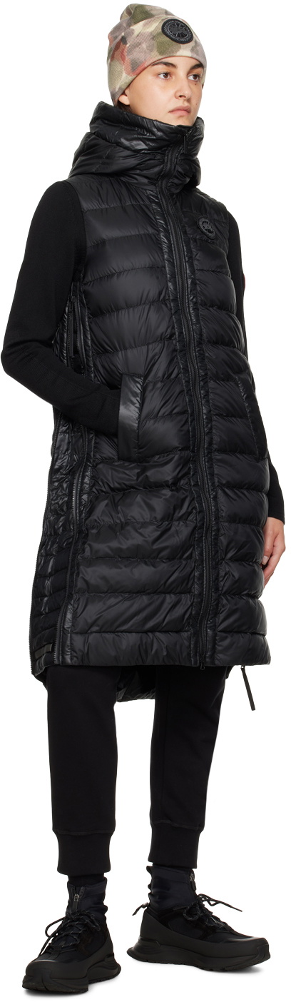 Black Down vest with logo Canada Goose - Vitkac Canada