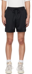 Nike Black Drawstring Shorts