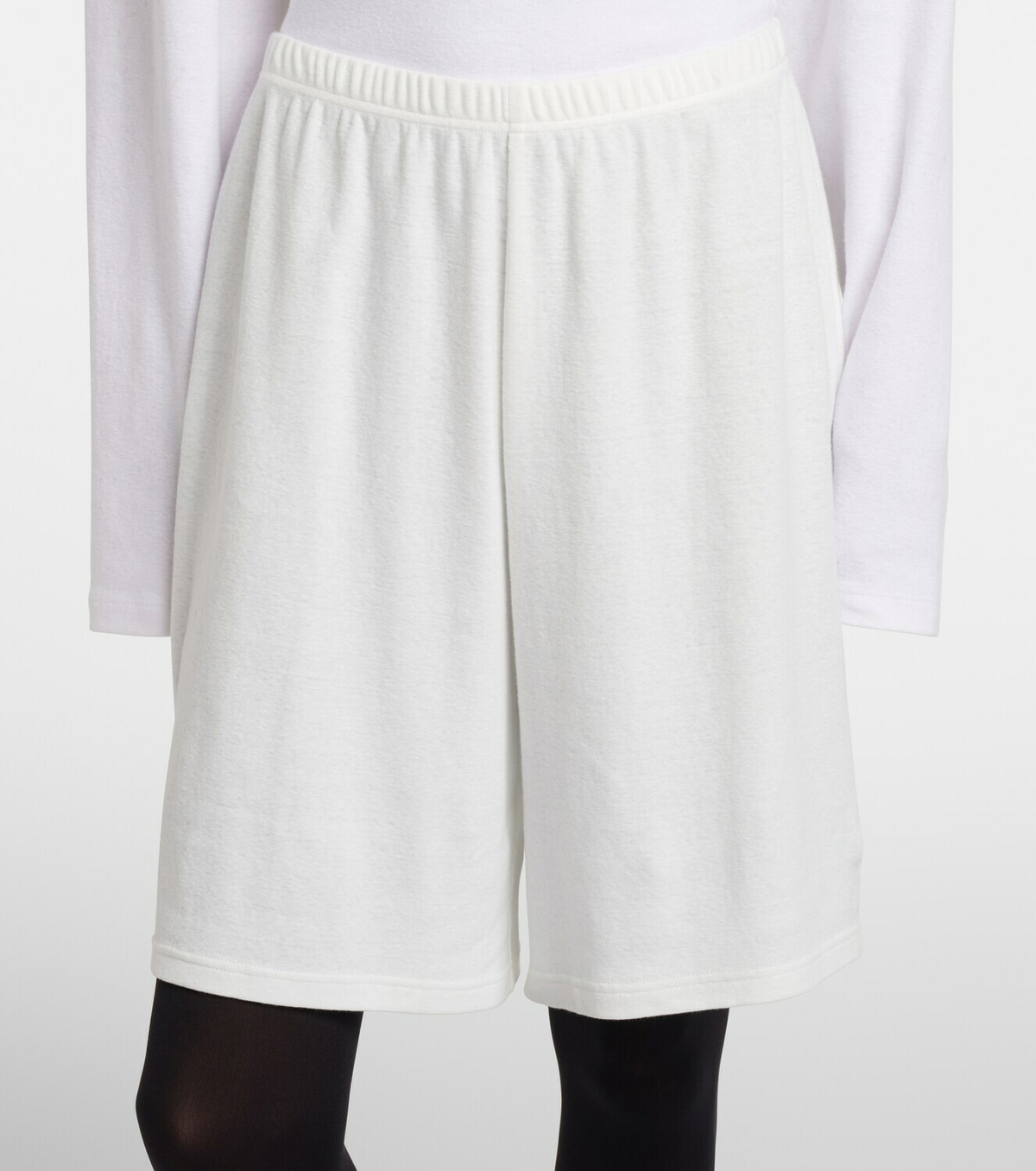 The Row Larissa cotton Bermuda shorts