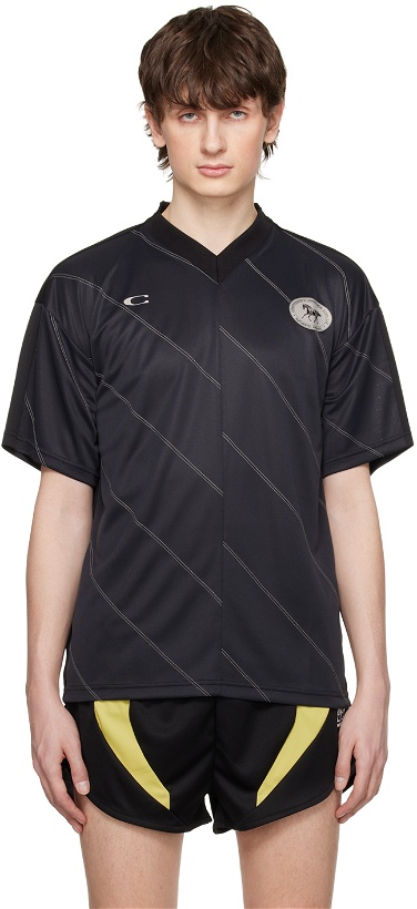 Photo: Commission Black Soccer T-Shirt