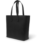 Alexander McQueen - Rock Oversized Logo-Appliquéd Leather Tote - Black