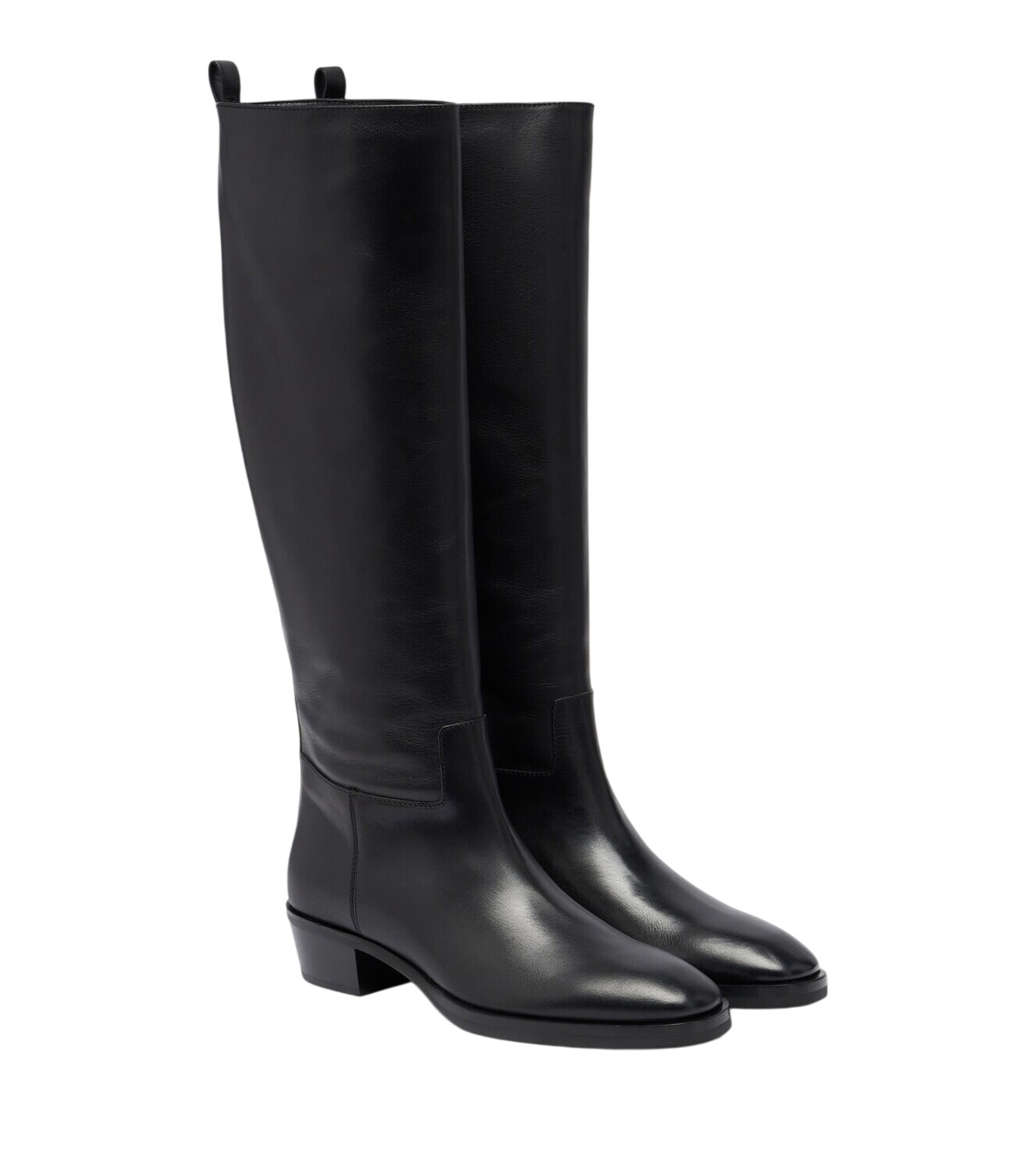 Jimmy Choo Black Flat Yael Tall Boots Jimmy Choo