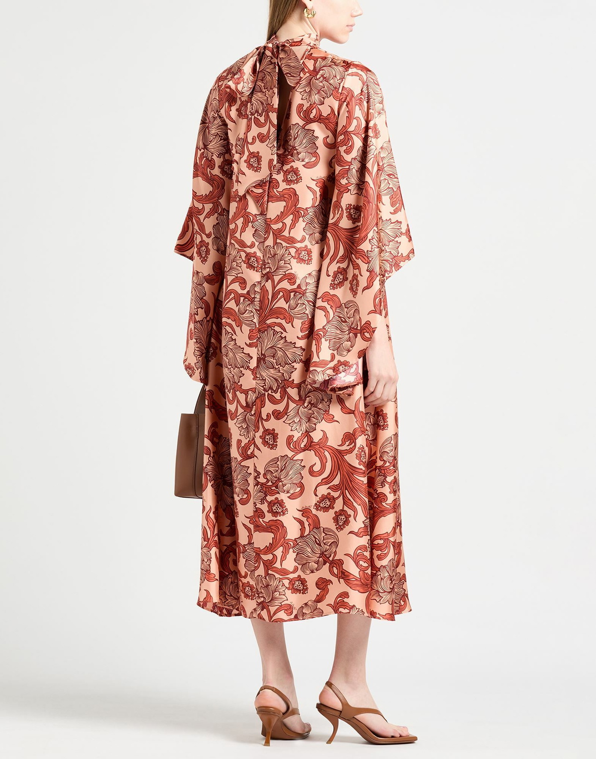 La Doublej Womens Midi dress Apricot