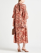 La Doublej Womens Midi dress Apricot