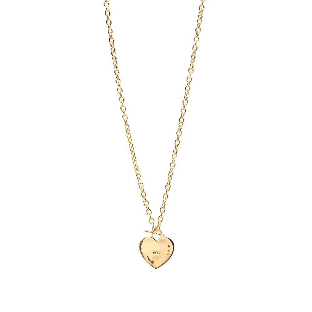 A.P.C. Men's Heart Logo Necklace in Gold A.P.C.