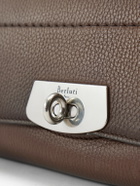 Berluti - E'Mio Duo Full-Grained Leather Messenger Bag - Brown