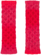 AGR Pink & Orange Hayley Fingerless Gloves