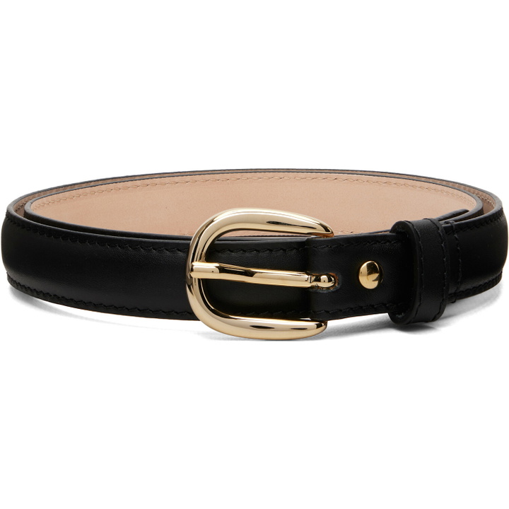 Photo: A.P.C. Black Rosette Belt