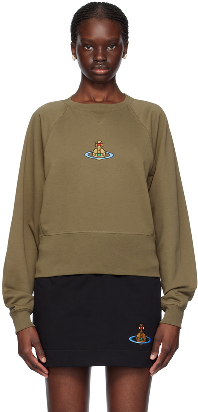 Photo: Vivienne Westwood Khaki Athletic Sweatshirt