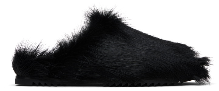 Photo: Rick Owens Black Pillow Granola Sandals
