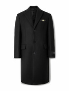 Versace - Virgin Wool Overcoat - Black