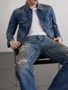 DRKSHDW by Rick Owens - Kurdt Straight-Leg Distressed Jeans - Blue