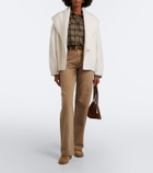 Arch4 Lucille ribbed-knit cashmere cardigan