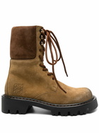 LOEWE - Sierra Leather Combat Boots