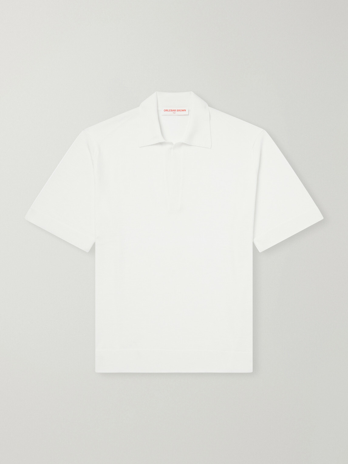 Orlebar Brown - Raffertie Merino Wool Polo Shirt - Neutrals