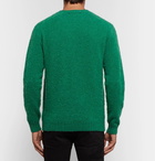 Officine Generale - Mélange Shetland Wool Sweater - Men - Green