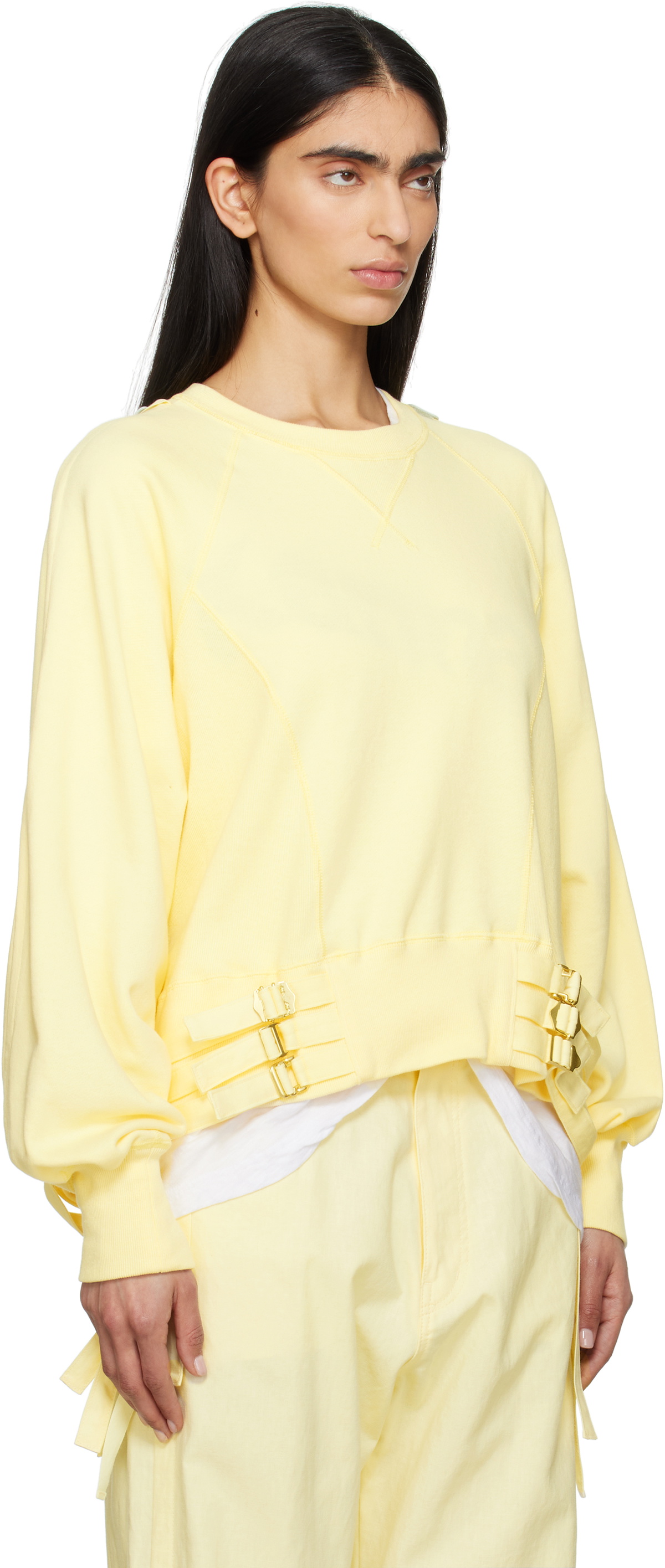 UNDERCOVER Yellow UC1E1801 Sweatshirt