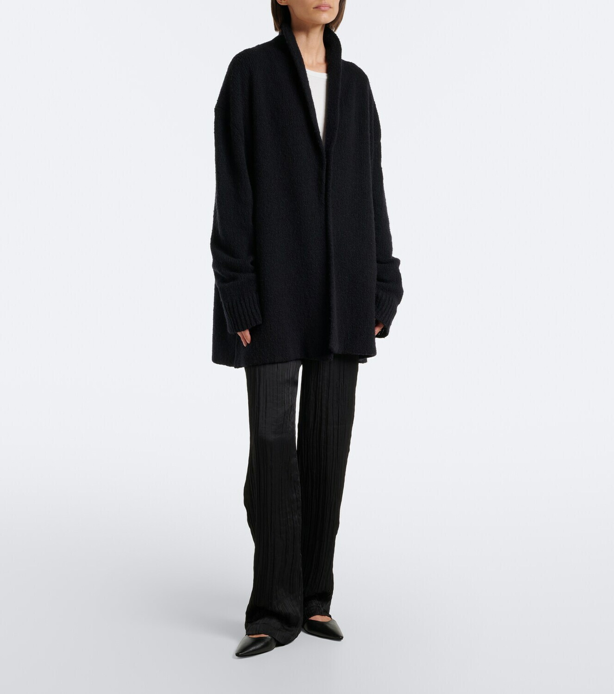 The Row Parry cashmere, wool, and silk cardigan