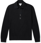 Bottega Veneta - Tech-Piqué Polo Shirt - Black
