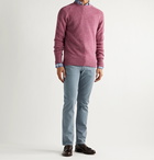 Sid Mashburn - Mélange Wool Sweater - Pink