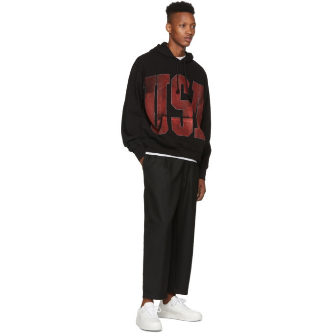 424 Black USA Hoodie