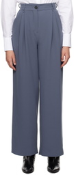 Mark Kenly Domino Tan Studio Blue Persia Trousers