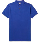 Aspesi - Slim-Fit Cotton Polo Shirt - Blue