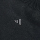 Adidas Basketball Sleeveless Logo T-Shirt in Black/Talc