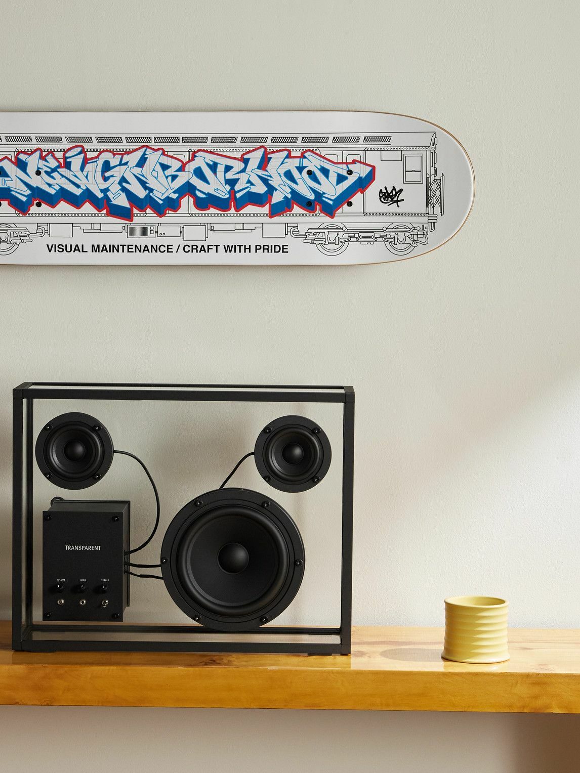 Neighborhood - Subware Printed Wood and Aluminium Skate Deck