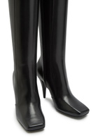 Givenchy Sliced 95 Leather Knee-high Boots Black