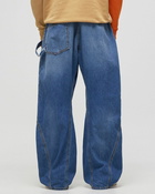 Jw Anderson Twisted Workwear Jeans Blue - Mens - Jeans