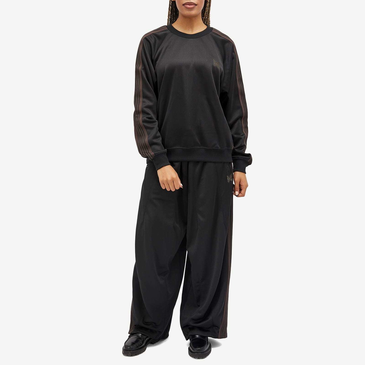 Needles Women's HD Track Pant in Black Needles