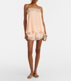 Faithfull Norden scalloped shorts