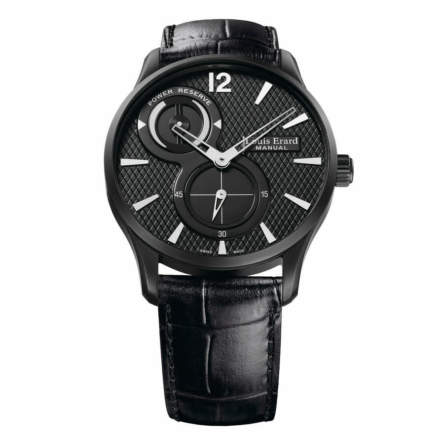 Louis Erard 1931 Hand Wind Black Dial Mens Watch 53209AN02.BDC58