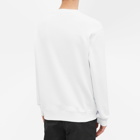 Moncler Men's Logo Crew Sweat in White