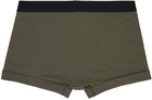 TOM FORD Khaki Jacquard Boxers