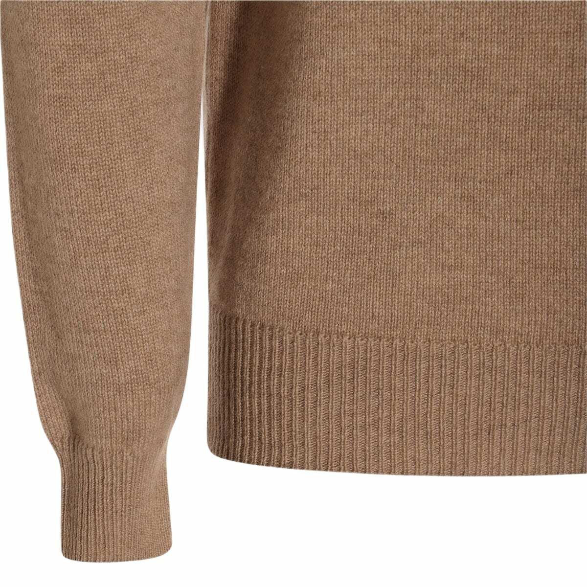 Malo Beige Wool Knitwear