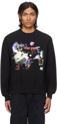 Noah Black The Cure Print Sweatshirt