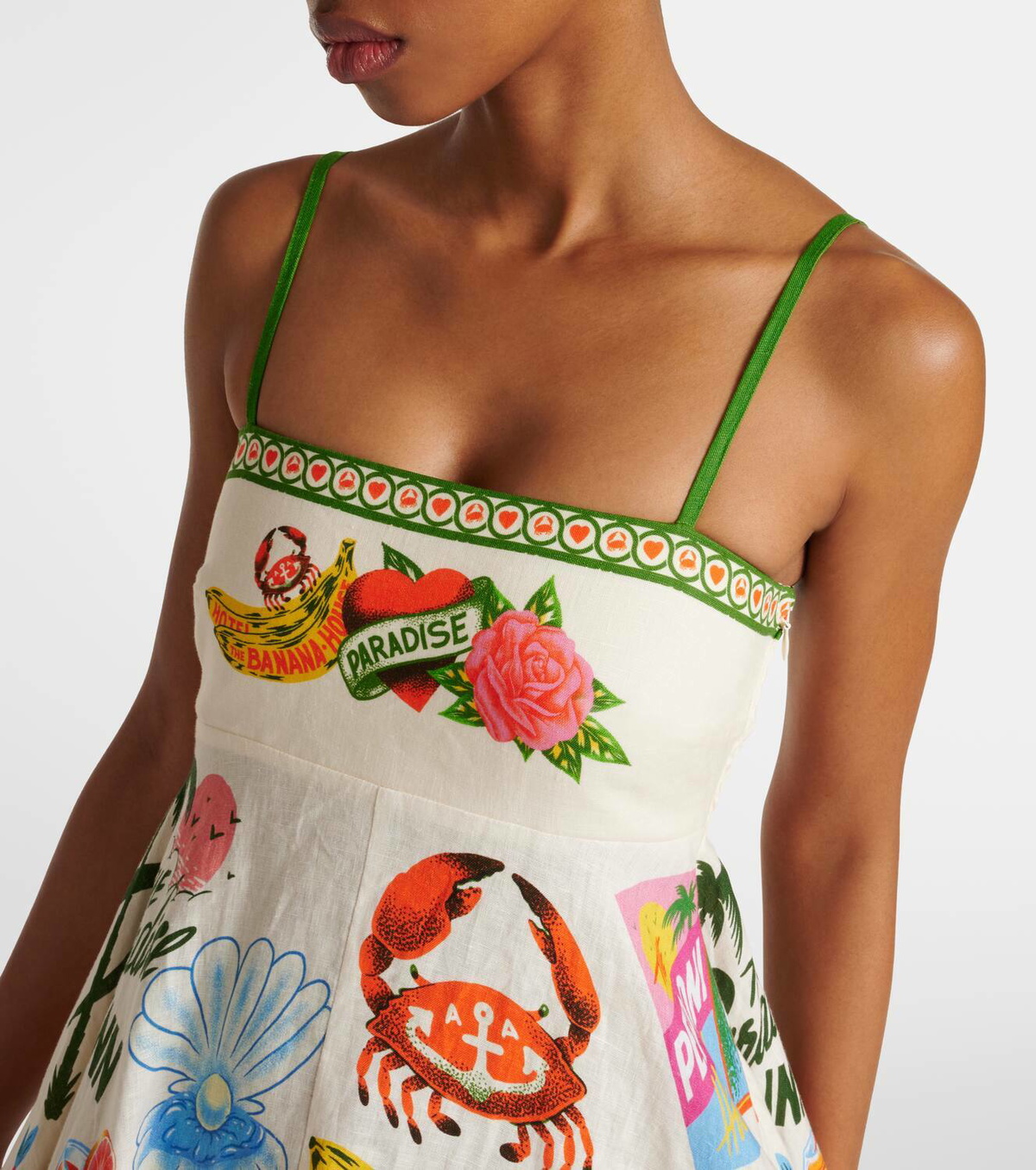 chinese dress ladies Alemais Paradiso Dress – Rent with Iz main image 0