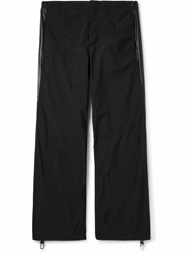 Photo: Our Legacy - Roam Wide-Leg Panelled Shell Trousers - Black