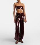 Adriana Degreas Sequined balloon pants