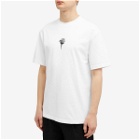 Han Kjobenhavn Men's Rose Boxy T-Shirt in White