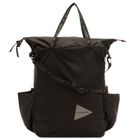 and wander Men's Sil Tote Bag in Charcoal 