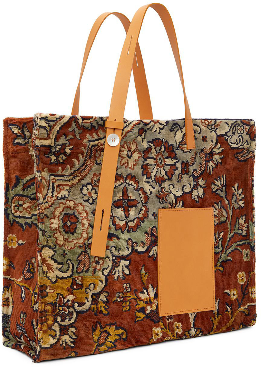 PB 0110 SSENSE Exclusive Brown HB 1 Tote
