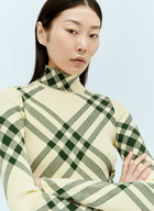 Burberry Ribbed Check Sweater