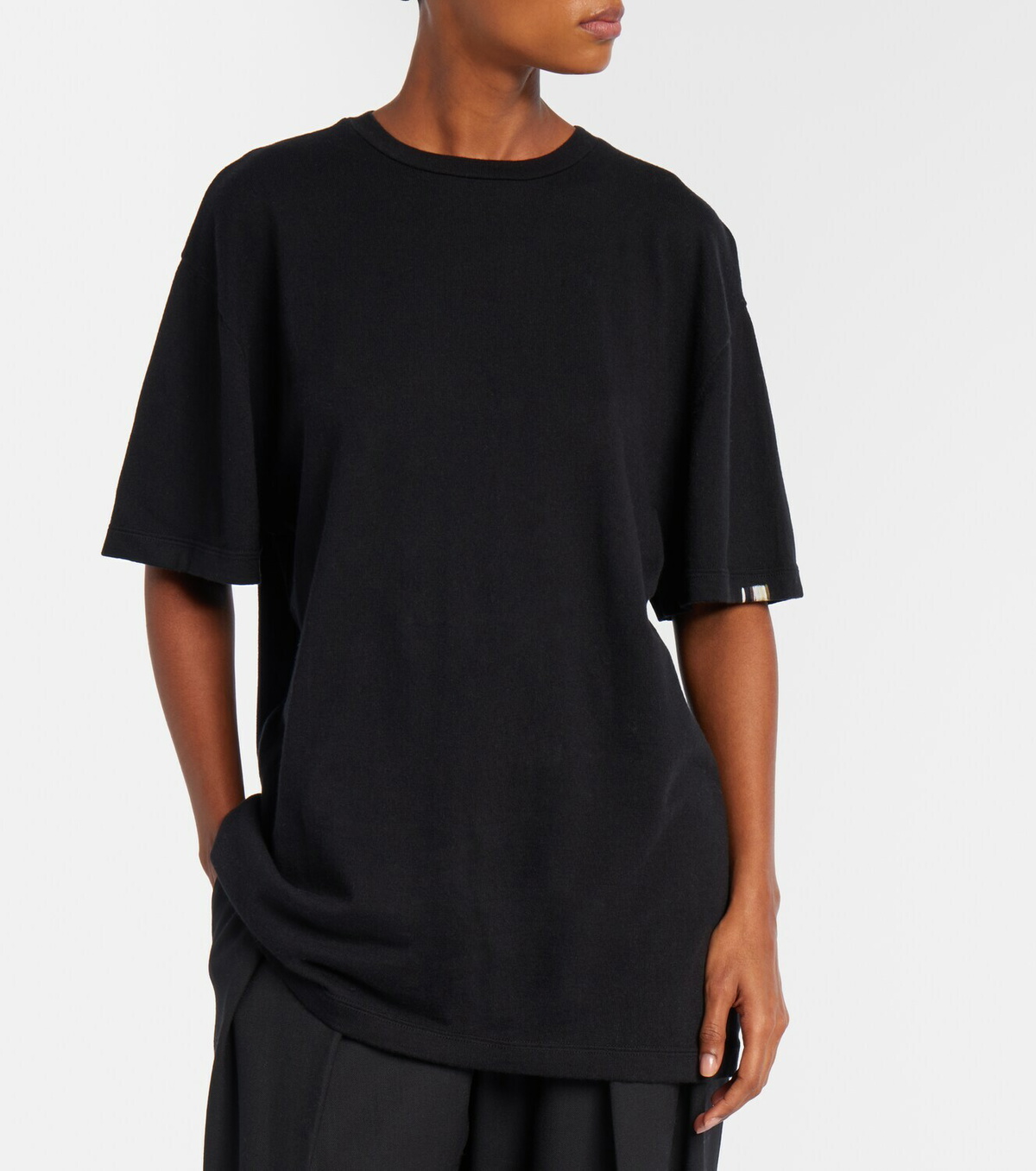 Extreme Cashmere Rik oversized cotton and cashmere T-shirt