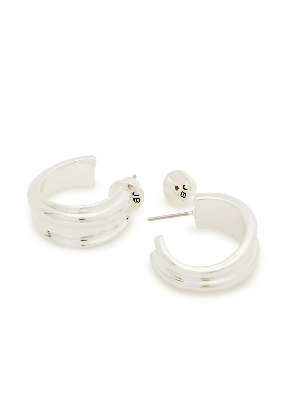Jenny Bird Lennon Silver-plated Hoop Earrings - One Size