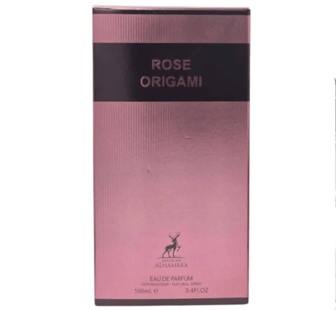 Maison Alhambra Unisex Rose Origami EDP Spray 3.4 oz Fragrances 6290362340928