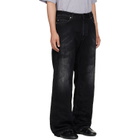 Balenciaga Black Relaxed Fit Jeans
